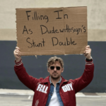 Ryan Gosling teams up with Dude with Sign
